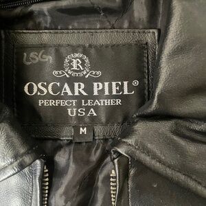 GENUINE LEATHER jacket in near perfect condition